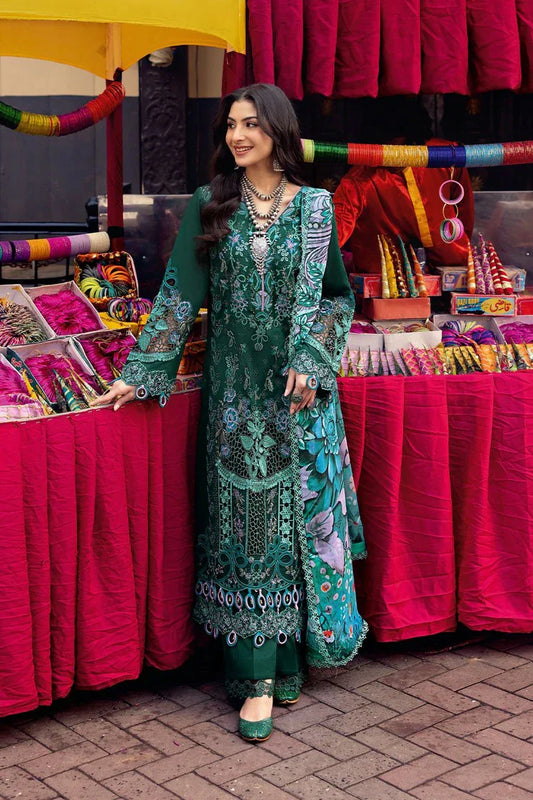 Picture of Ramsha - Andaaz Luxury Lawn Collection Vol 11 - Z-1107 - Unstitched - Available at Raja Sahib