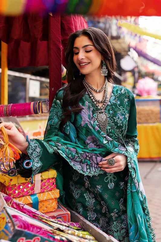 Picture of Ramsha - Andaaz Luxury Lawn Collection Vol 11 - Z-1107 - Unstitched - Available at Raja Sahib