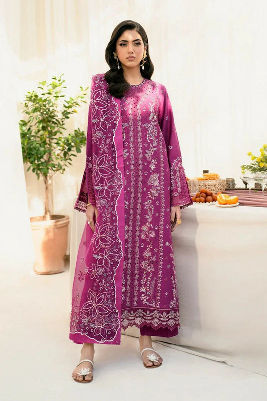 Picture of Zarif - Lamhay Luxury Eid Lawn Collection - UNST-LMLW -01 ALOHA - Unstitched - Available at Raja Sahib