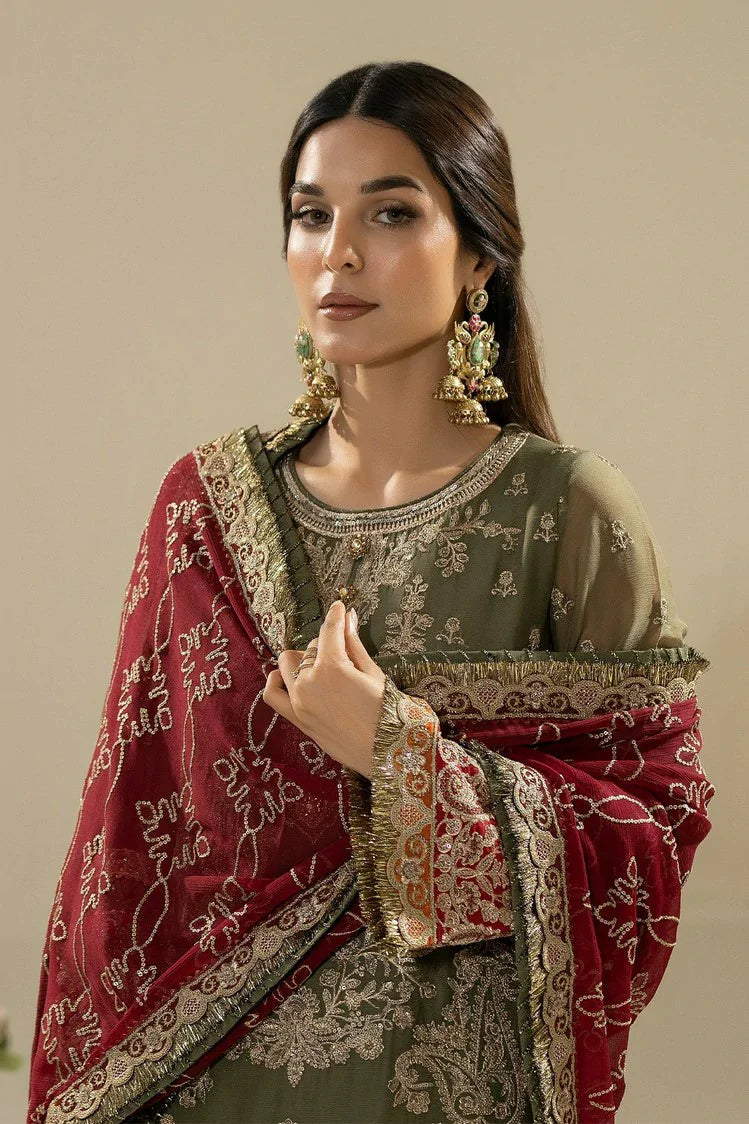 Picture of Imrozia - Nisha Eid Luxury Chiffon Edit - M-81 ALEHA - Unstitched - Available at Raja Sahib