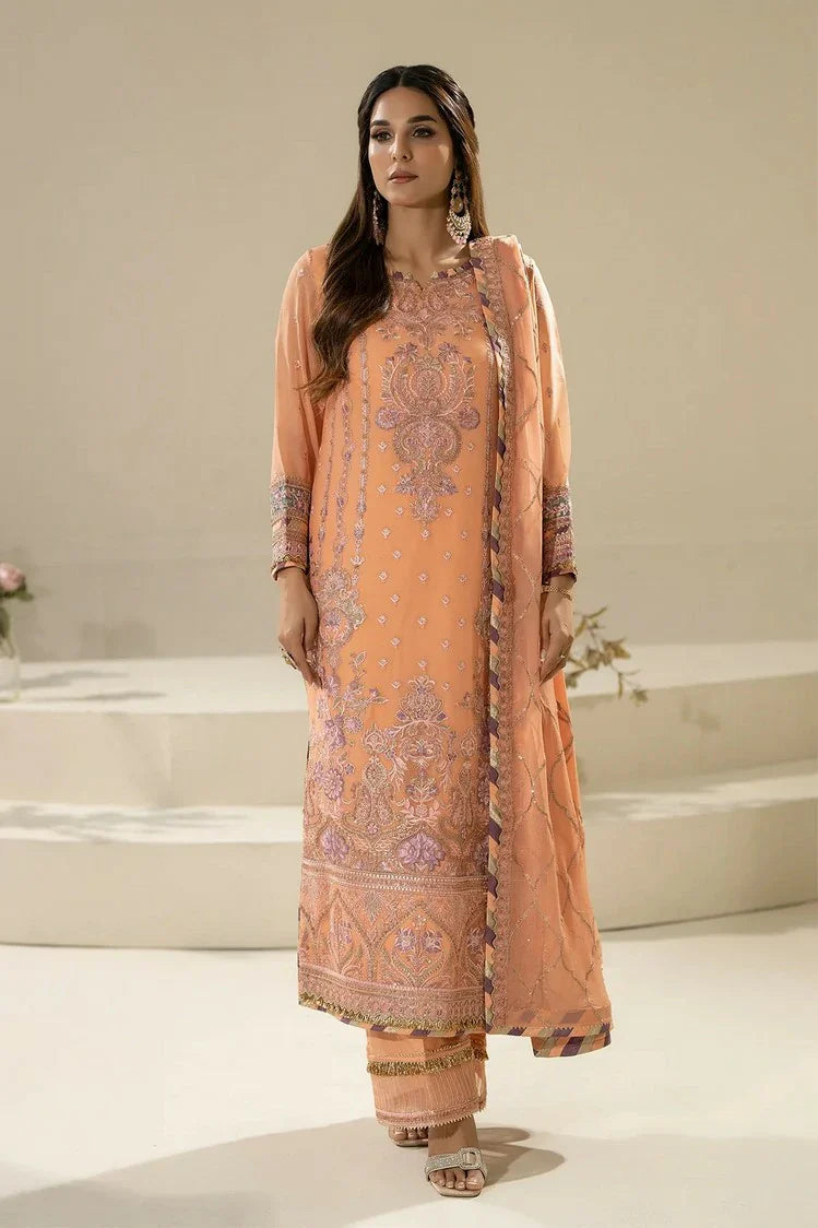 Picture of Imrozia - Nisha Eid Luxury Chiffon Edit - M-83 ZIMAL - Unstitched - Available at Raja Sahib