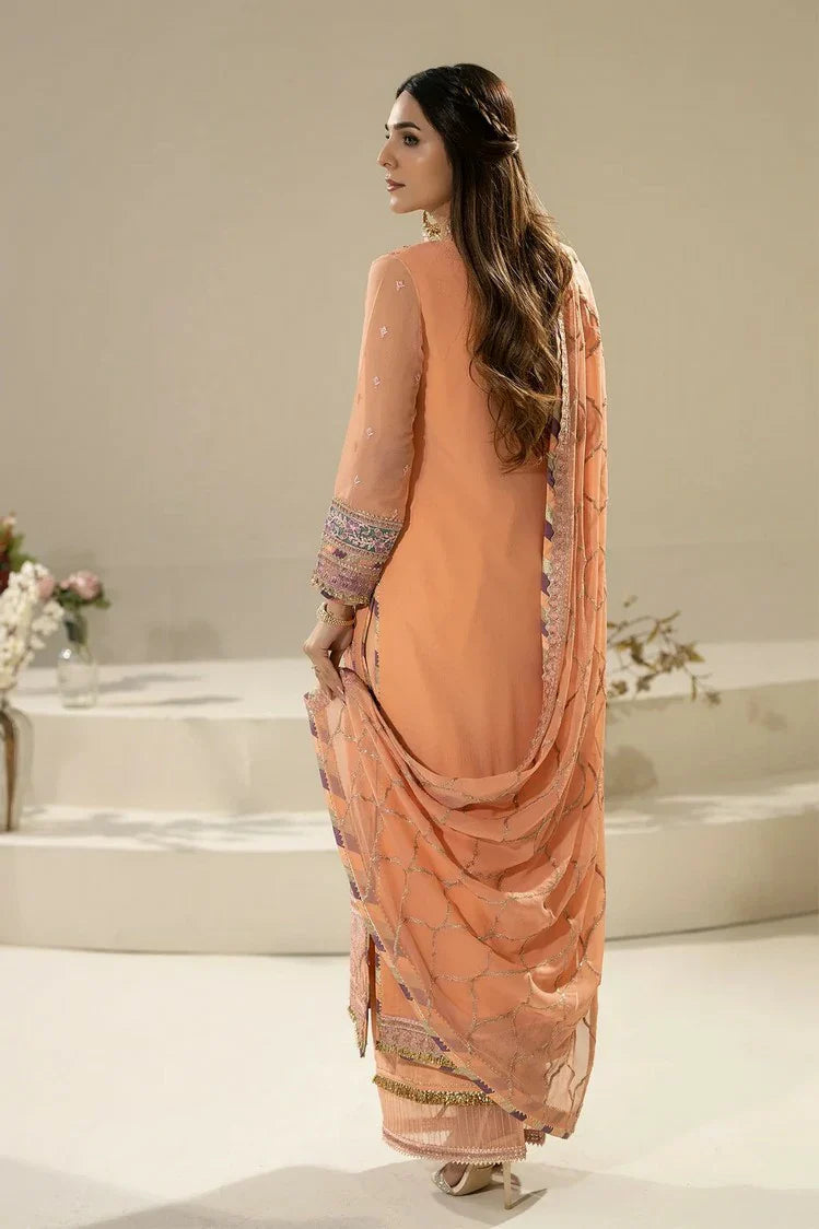 Picture of Imrozia - Nisha Eid Luxury Chiffon Edit - M-83 ZIMAL - Unstitched - Available at Raja Sahib