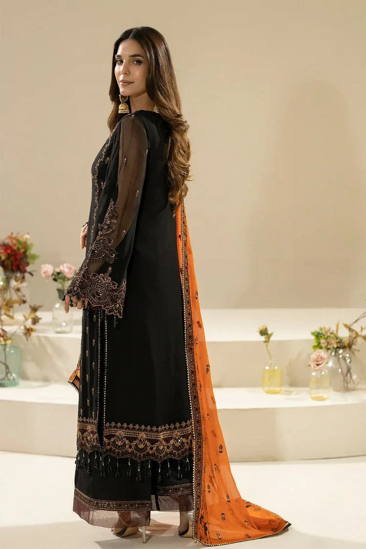 Picture of Imrozia - Nisha Eid Luxury Chiffon Edit - M-87 WANIYA - Unstitched - Available at Raja Sahib