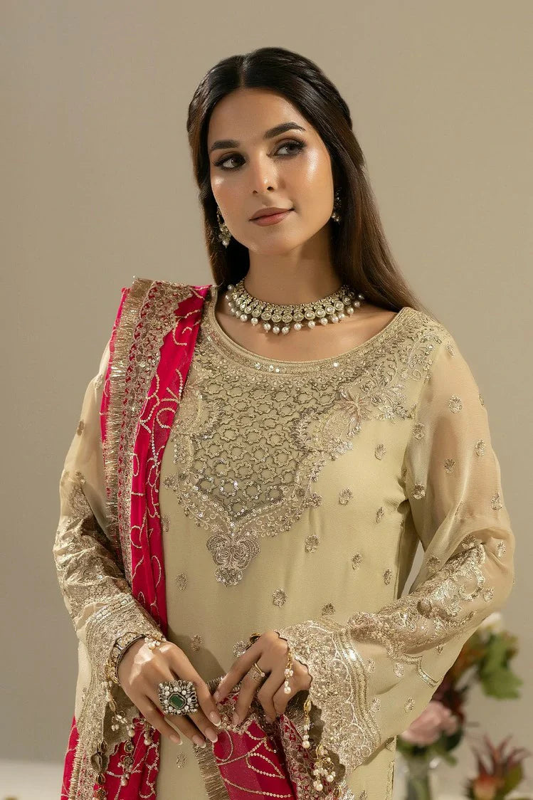 Picture of Imrozia - Nisha Eid Luxury Chiffon Edit - M-88 RINZA - Unstitched - Available at Raja Sahib