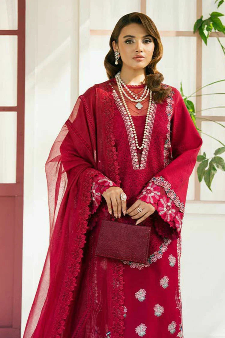 Picture of Zevk - Flora Festive Lawn Vol 2 - 02 ZINNIA - Unstitched - Available at Raja Sahib