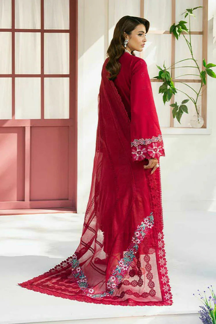 Picture of Zevk - Flora Festive Lawn Vol 2 - 02 ZINNIA - Unstitched - Available at Raja Sahib