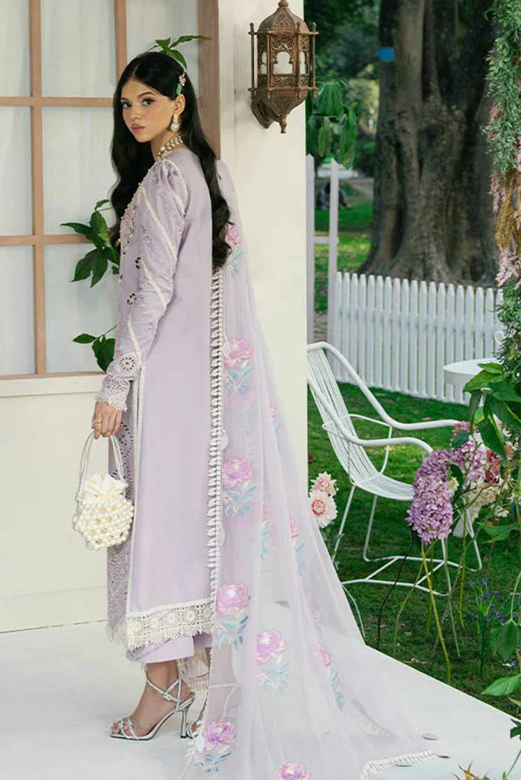 Picture of Zevk - Flora Festive Lawn Vol 2 - 03 LILLY - Unstitched - Available at Raja Sahib
