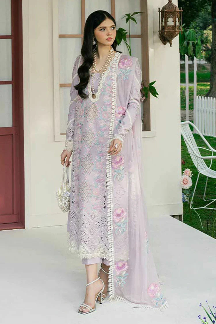 Picture of Zevk - Flora Festive Lawn Vol 2 - 03 LILLY - Unstitched - Available at Raja Sahib