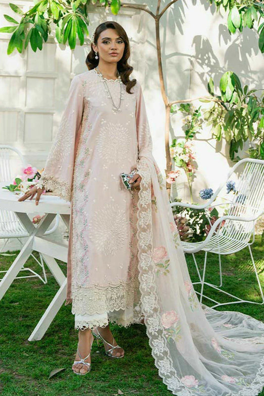 Picture of Zevk - Flora Festive Lawn Vol 2 - 05 LOTUS - Unstitched - Available at Raja Sahib