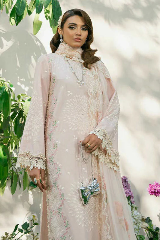 Picture of Zevk - Flora Festive Lawn Vol 2 - 05 LOTUS - Unstitched - Available at Raja Sahib
