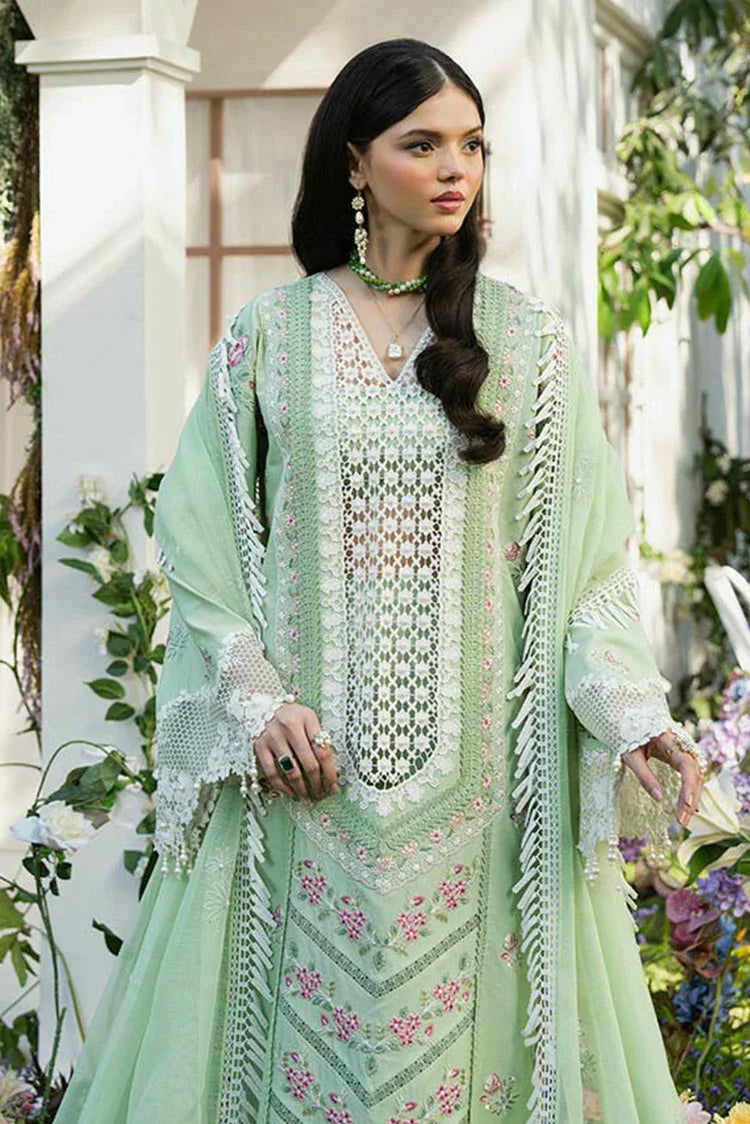 Picture of Zevk - Flora Festive Lawn Vol 2 - 06 ROSEMARY - Unstitched - Available at Raja Sahib