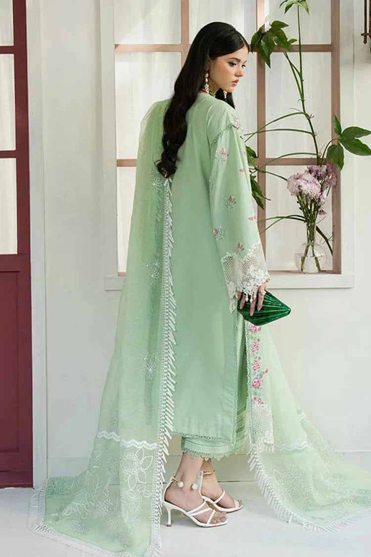 Picture of Zevk - Flora Festive Lawn Vol 2 - 06 ROSEMARY - Unstitched - Available at Raja Sahib