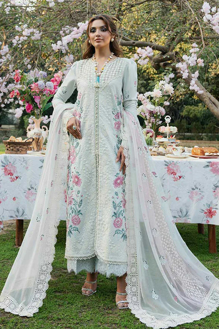 Picture of Zevk - Flora Festive Lawn Vol 2 - 08 JASMINE - Unstitched - Available at Raja Sahib