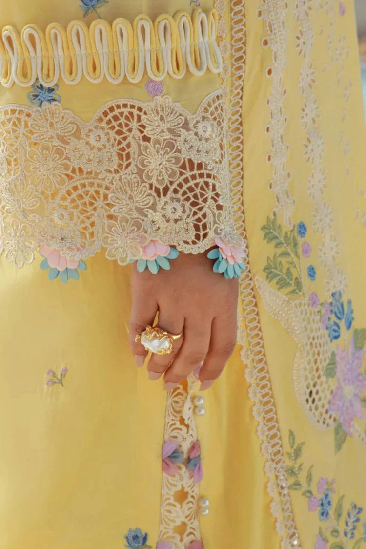 Picture of Gulmina - Luxury Lawn Collection - 02 Daffodils - Unstitched - Available at Raja Sahib