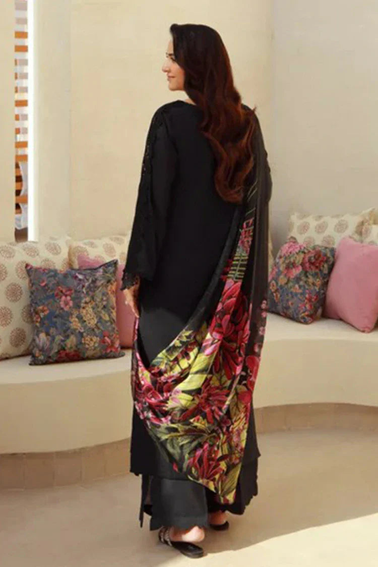 Picture of Gulmina - Luxury Lawn Collection - 09 Black Magic - Unstitched - Available at Raja Sahib