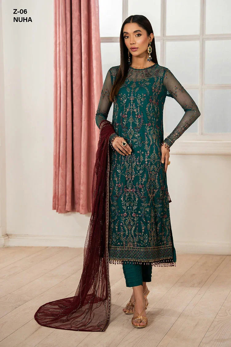 Picture of Zarif - Heer Formals - Z-06 Nuha - Unstitched - Available at Raja Sahib