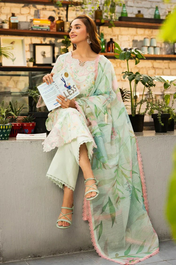 Picture of Rang Rasiya - Lifestyle Summer Edit - D-13 Sage - Unstitched - Available at Raja Sahib