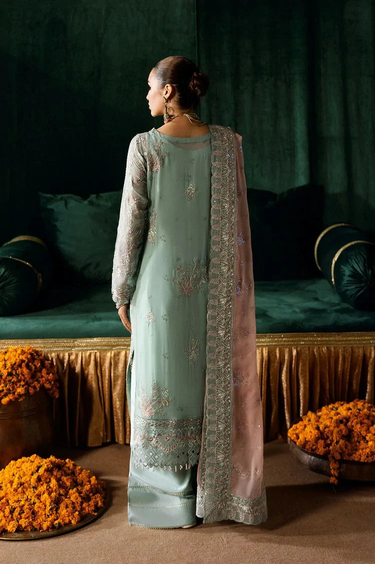 Picture of Ramsha - Dastak Luxury Chiffon Collection Vol 2 - Q-206 - Unstitched - Available at Raja Sahib