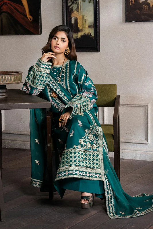 Picture of Freesia - Aqs Luxury Lawn Collection - AFNAN-FS50116 - Unstitched - Available at Raja Sahib