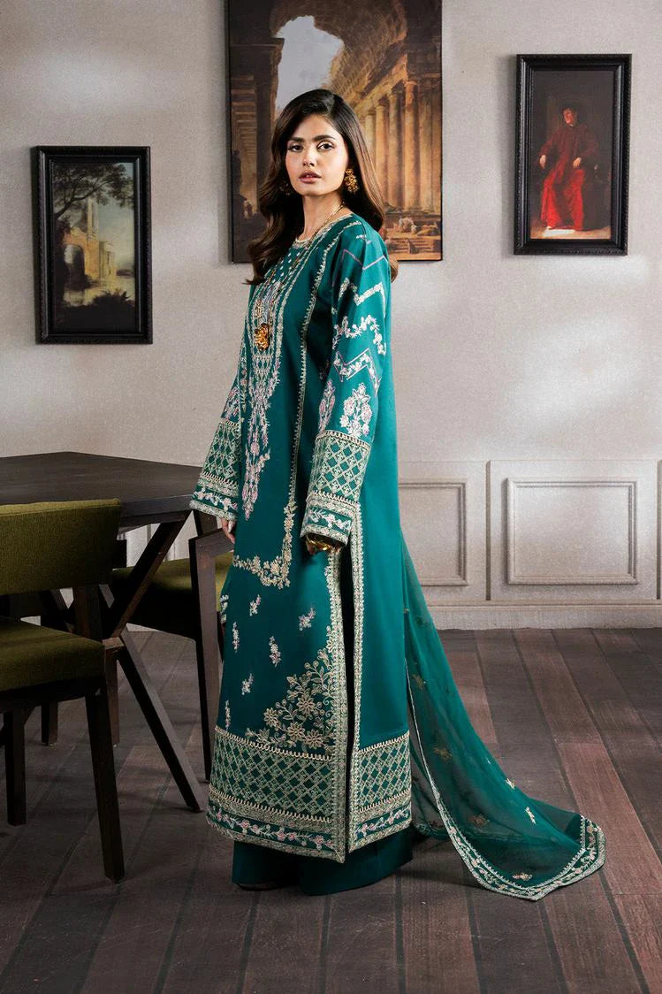 Picture of Freesia - Aqs Luxury Lawn Collection - AFNAN-FS50116 - Unstitched - Available at Raja Sahib