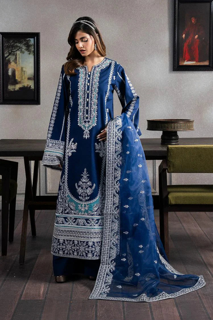 Picture of Freesia - Aqs Luxury Lawn Collection - HANIA-FS50120 - Unstitched - Available at Raja Sahib