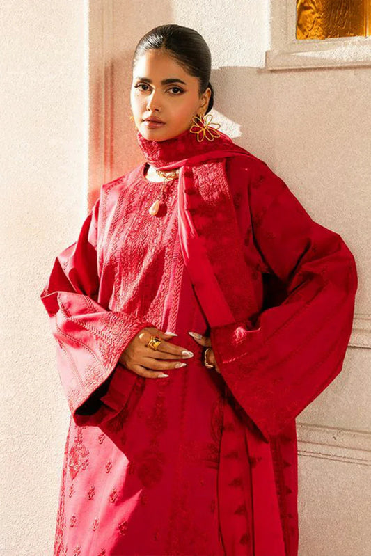 Picture of Freesia - Aqs Luxury Lawn Collection - ADRIA-FS50123 - Unstitched - Available at Raja Sahib