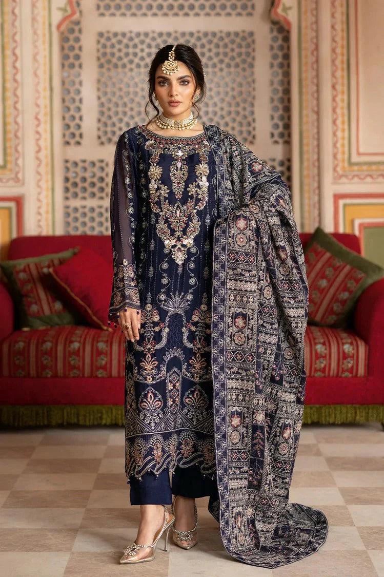 Picture of Ramsha - Dastan Luxury Chiffon Collection Vol 3 - T-306 - Unstitched - Available at Raja Sahib
