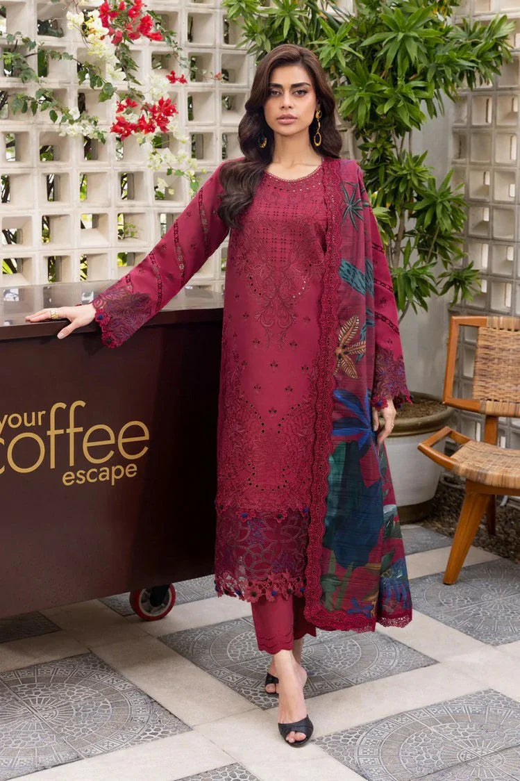 Picture of Rang Rasiya - Carnation Luxury Festive Edit - 07 Aria - Unstitched - Available at Raja Sahib