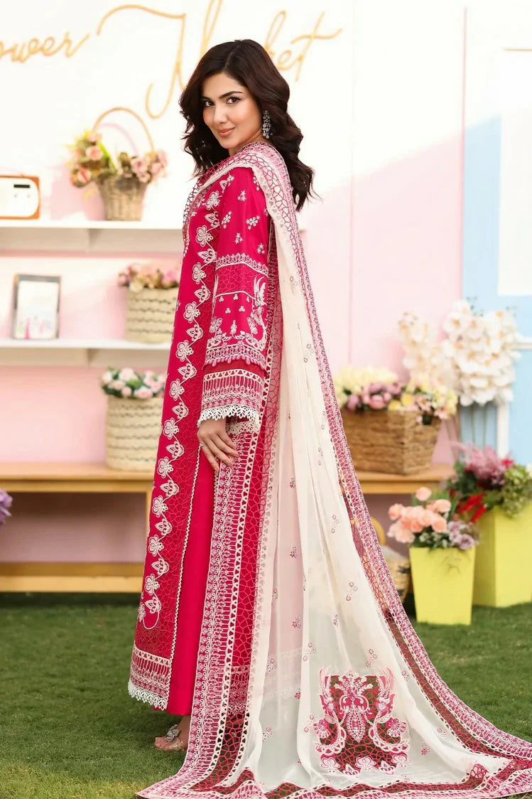 Picture of Imrozia - Hayam Eid Luxury Lawn - SL 90 BASMA - Unstitched - Available at Raja Sahib