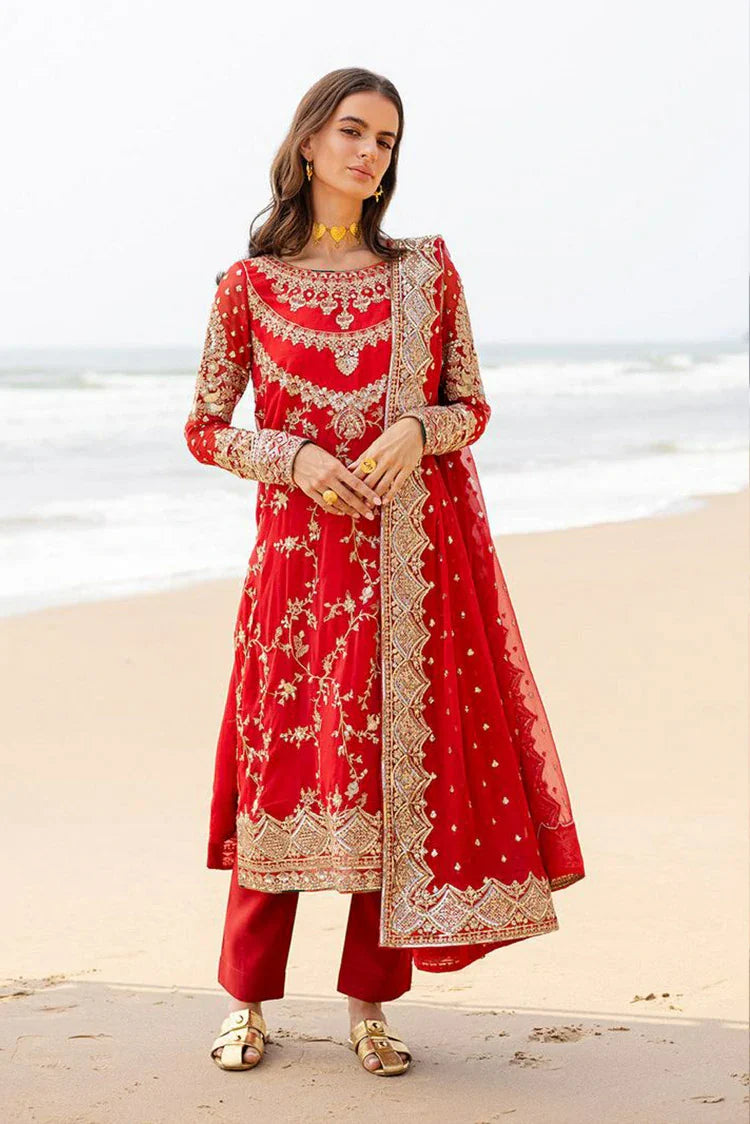 Picture of Freesia - Zyra Luxury Chiffon Collection - Anvi -FW40055 - Unstitched - Available at Raja Sahib