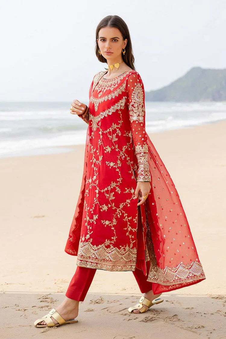 Picture of Freesia - Zyra Luxury Chiffon Collection - Anvi -FW40055 - Unstitched - Available at Raja Sahib