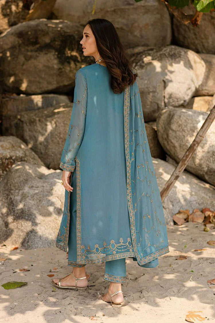 Picture of Freesia - Zyra Luxury Chiffon Collection - Aarvi-FW40059 - Unstitched - Available at Raja Sahib