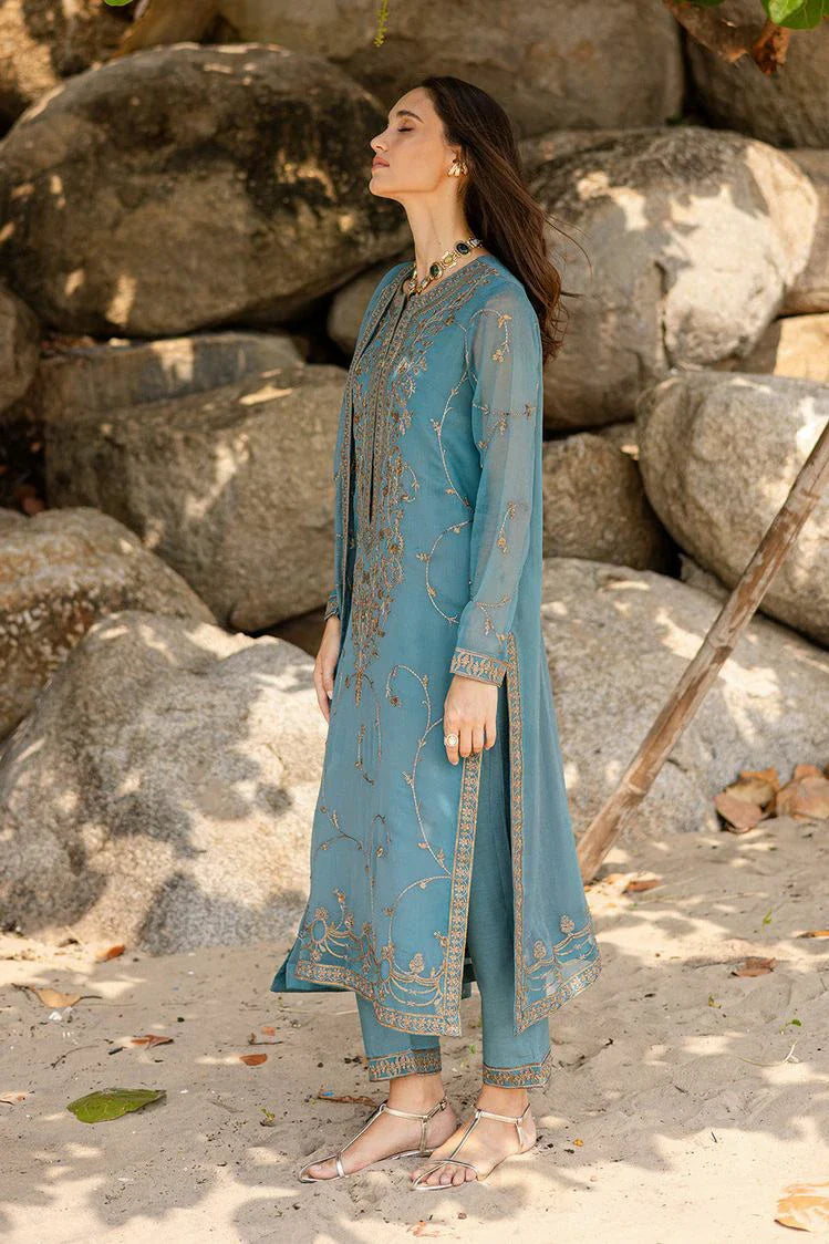 Picture of Freesia - Zyra Luxury Chiffon Collection - Aarvi-FW40059 - Unstitched - Available at Raja Sahib
