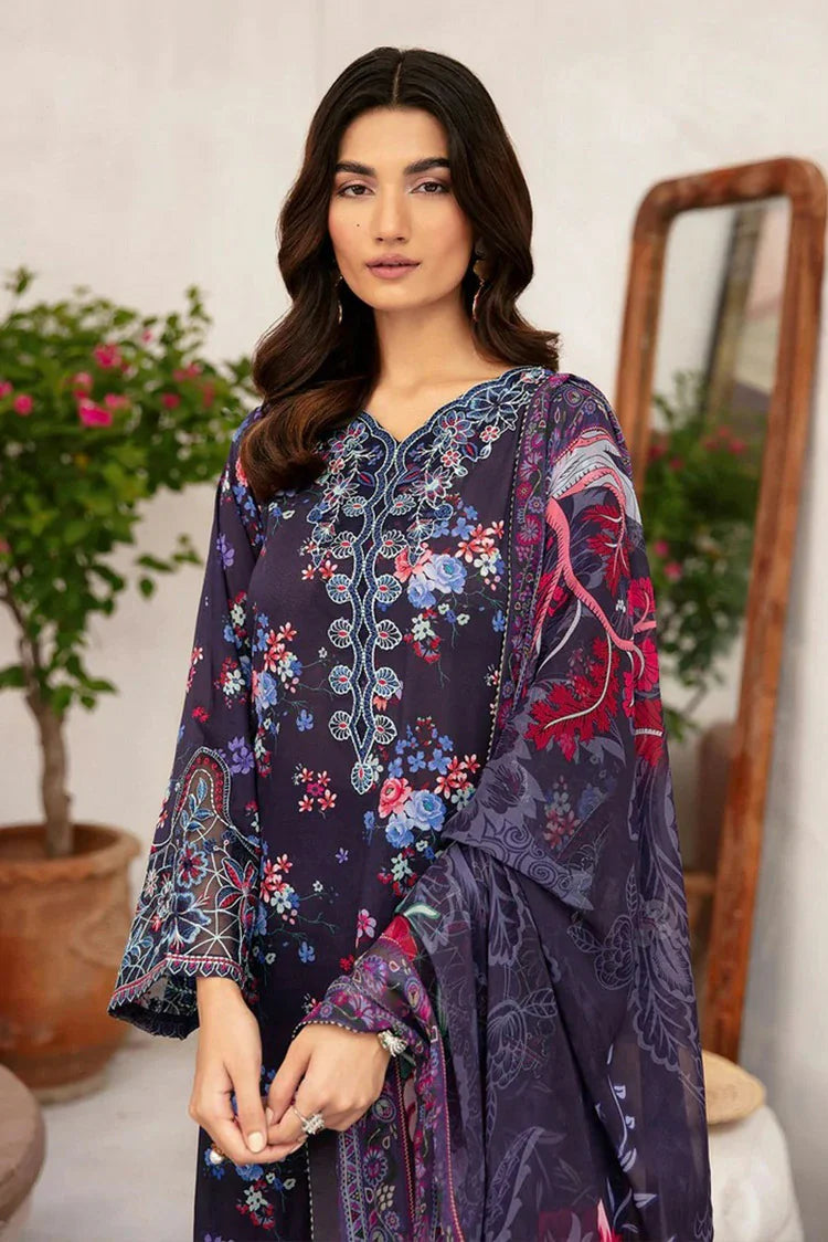 Picture of Ramsha - Rangrez Embroidered Lawn Collection Vol 7 - N-701 - Unstitched - Available at Raja Sahib