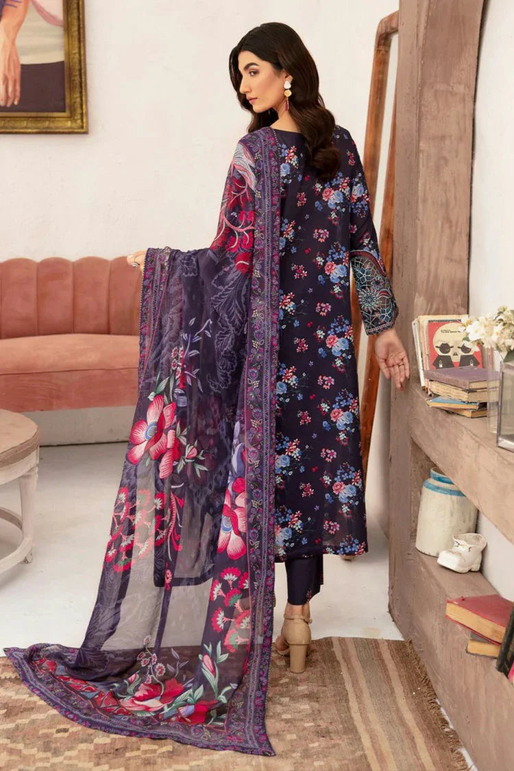 Picture of Ramsha - Rangrez Embroidered Lawn Collection Vol 7 - N-701 - Unstitched - Available at Raja Sahib