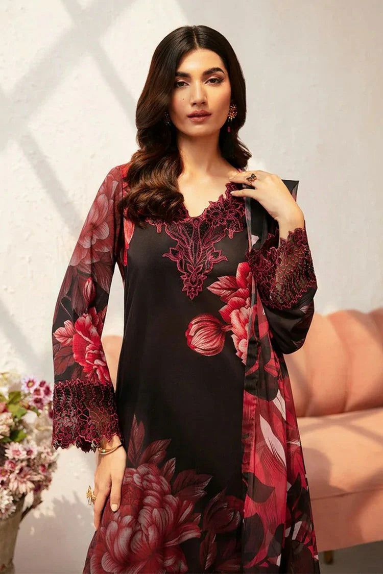 Picture of Ramsha - Rangrez Embroidered Lawn Collection Vol 7 - N-703 - Unstitched - Available at Raja Sahib