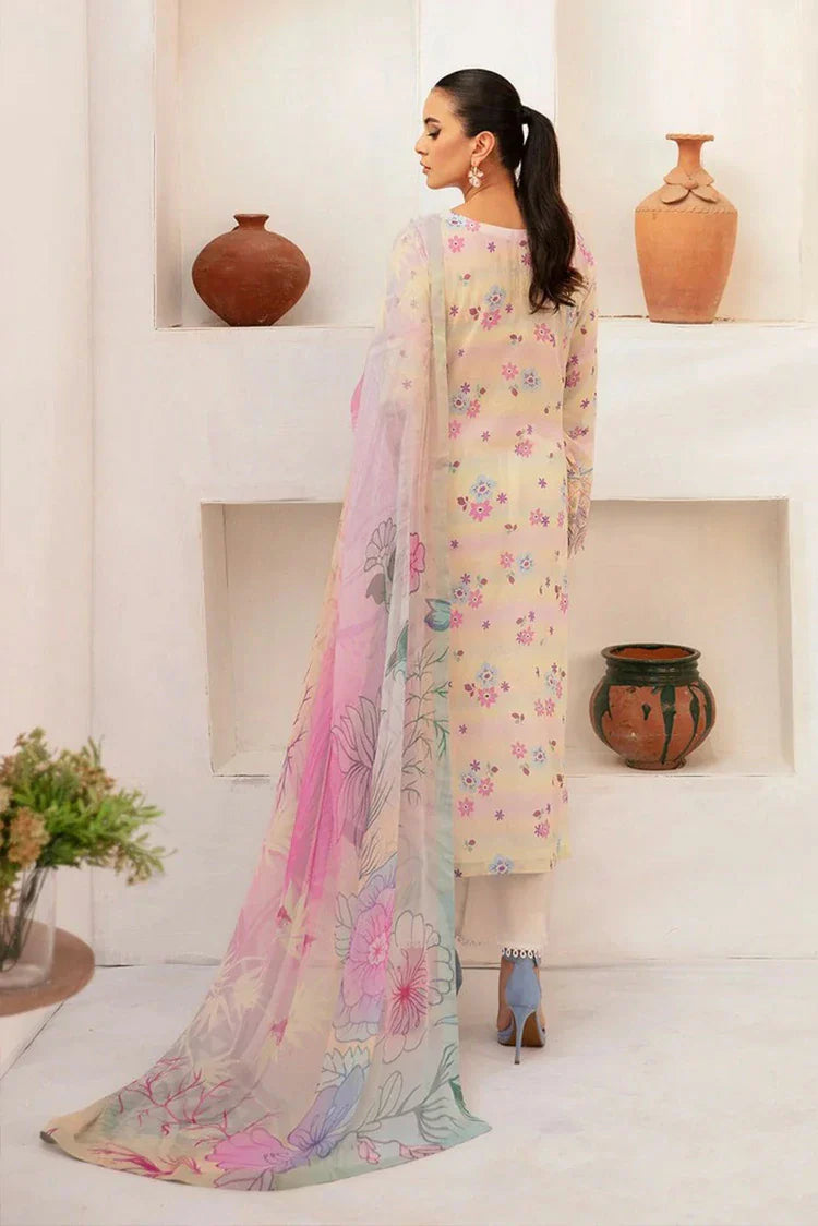 Picture of Ramsha - Rangrez Embroidered Lawn Collection Vol 7 - N-704 - Unstitched - Available at Raja Sahib