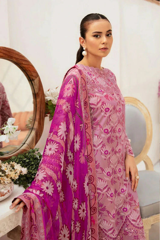 Picture of Ramsha - Rangrez Embroidered Lawn Collection Vol 7 - N-706 - Unstitched - Available at Raja Sahib