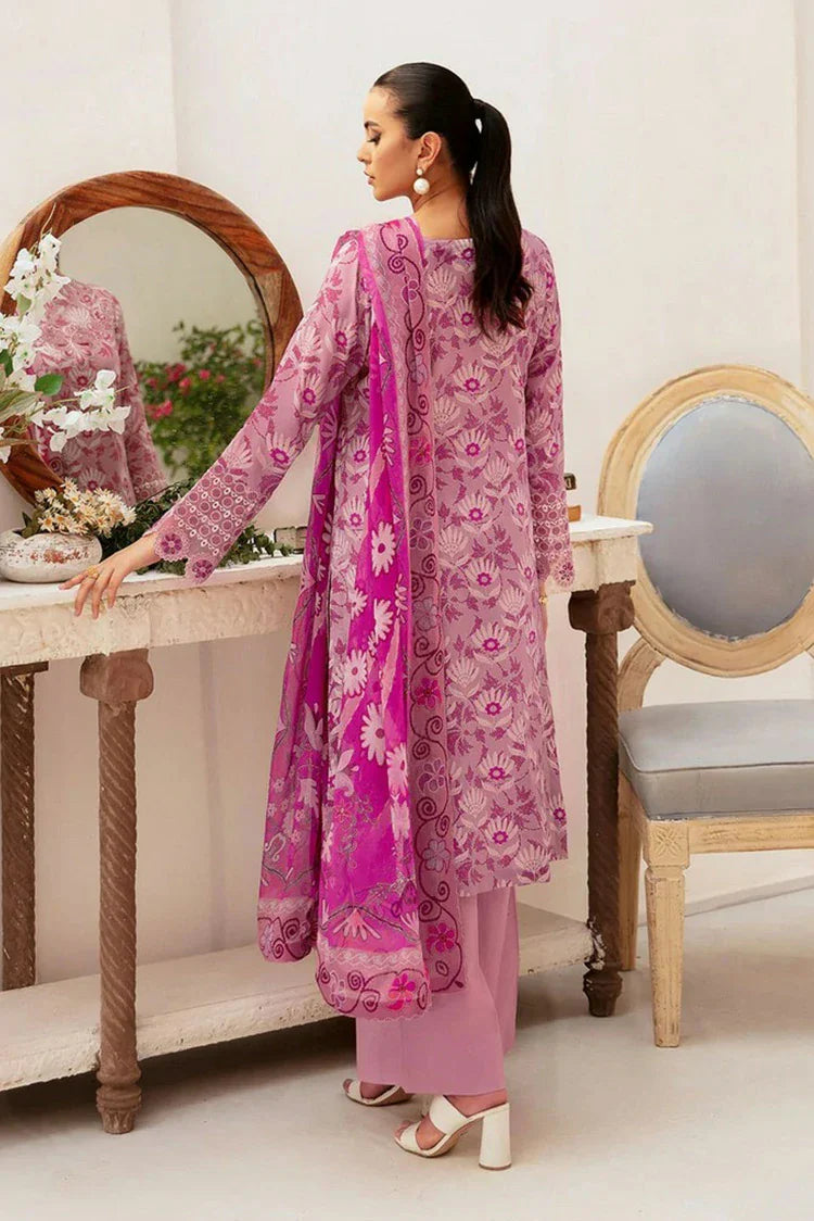 Picture of Ramsha - Rangrez Embroidered Lawn Collection Vol 7 - N-706 - Unstitched - Available at Raja Sahib