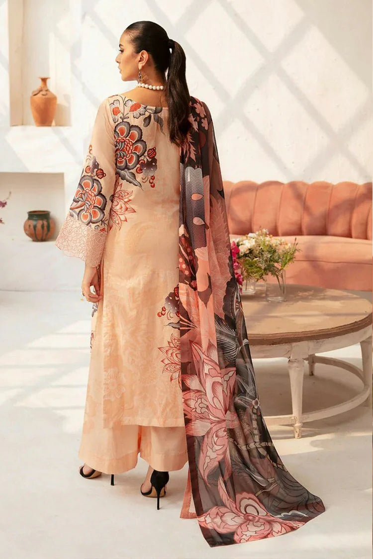 Picture of Ramsha - Rangrez Embroidered Lawn Collection Vol 7 - N-710 - Unstitched - Available at Raja Sahib