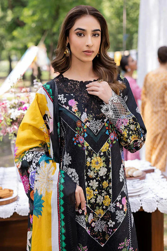 Picture of Rajbari - Schiffli Printkari Exclusive Lawn Collection - Schiffli Printkari-10 - Unstitched - Available at Raja Sahib