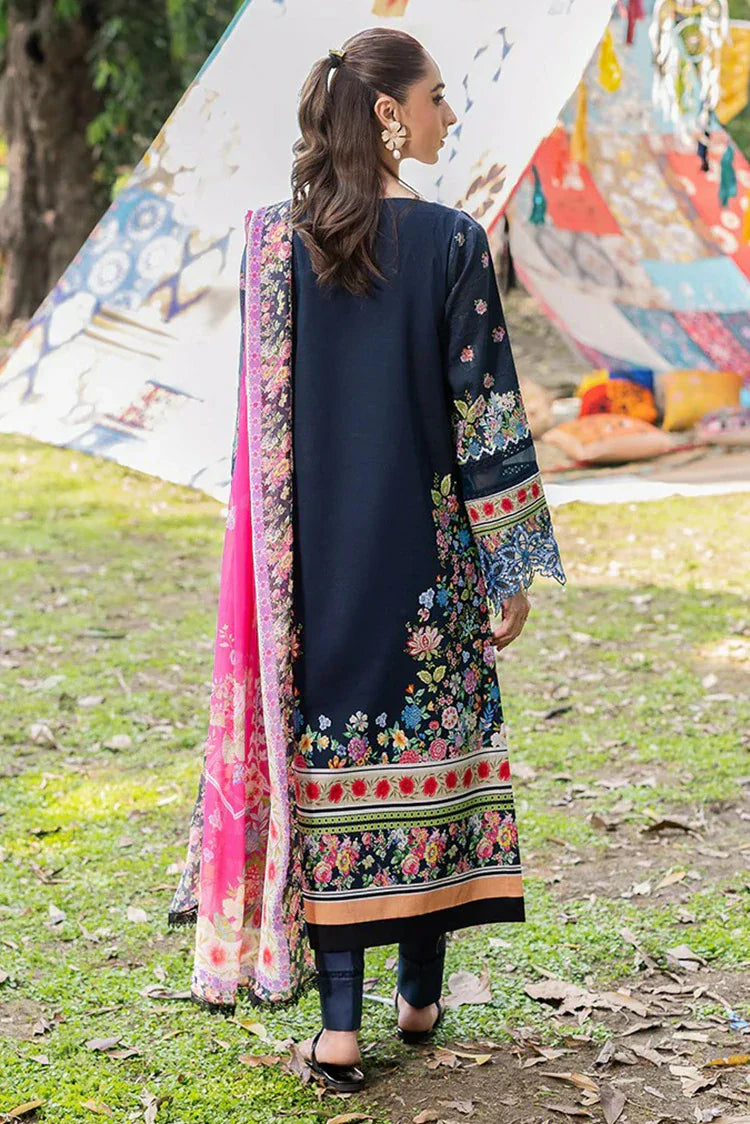 Picture of Rajbari - Schiffli Printkari Exclusive Lawn Collection - Schiffli Printkari-12 - Unstitched - Available at Raja Sahib