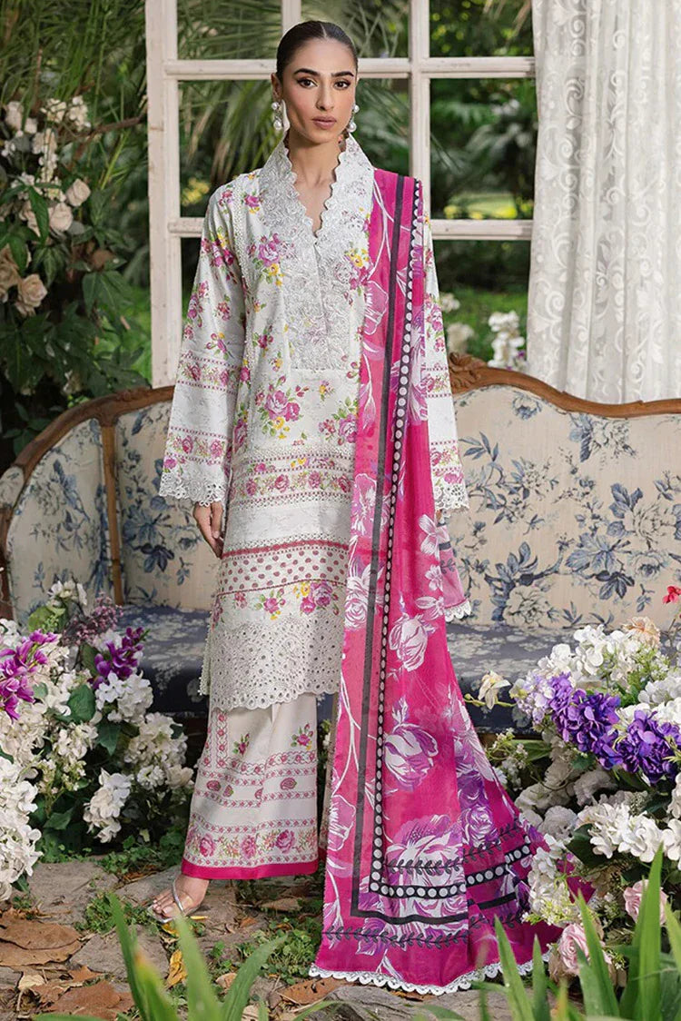 Picture of Rajbari - Schiffli Printkari Exclusive Lawn Collection - Schiffli Printkari-02 - Unstitched - Available at Raja Sahib