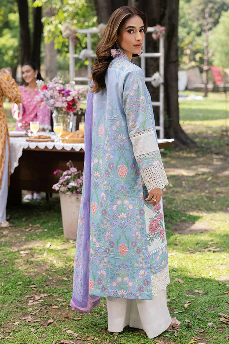 Picture of Rajbari - Schiffli Printkari Exclusive Lawn Collection - Schiffli Printkari-04 - Unstitched - Available at Raja Sahib