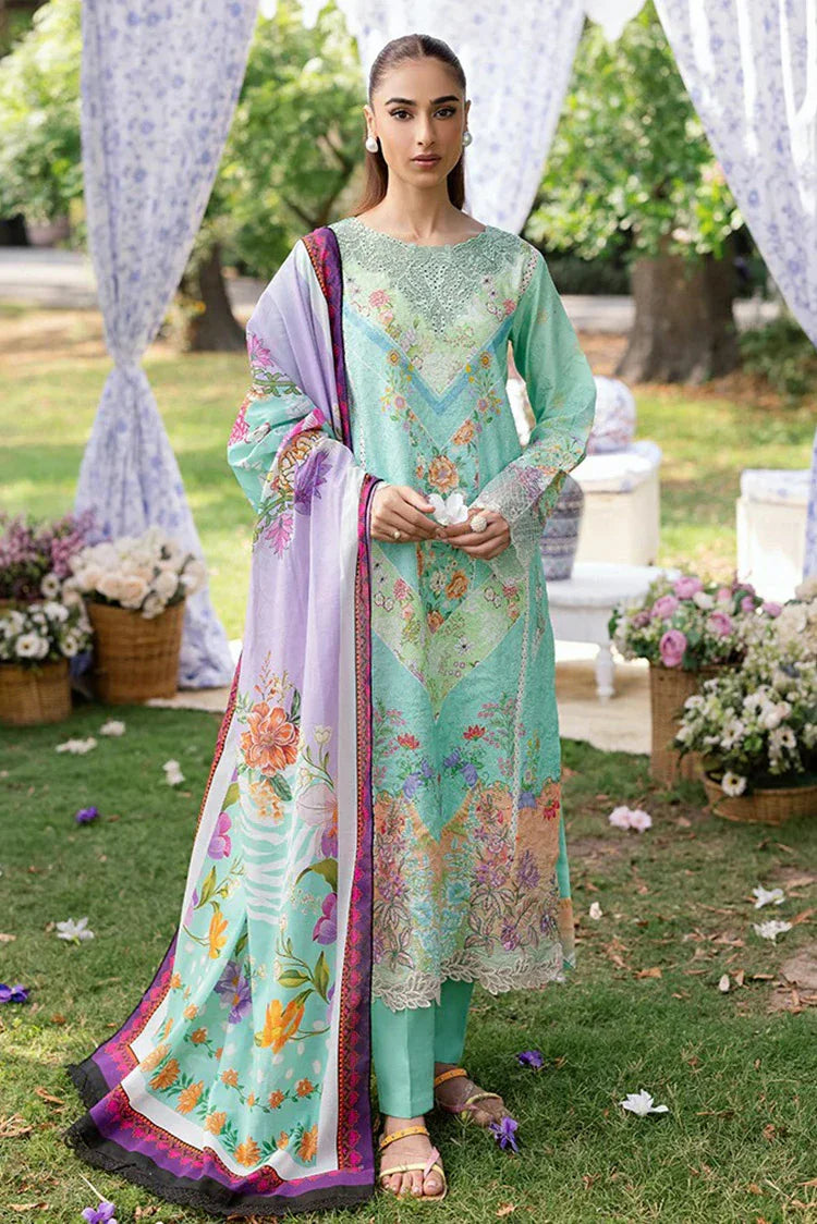 Picture of Rajbari - Schiffli Printkari Exclusive Lawn Collection - Schiffli Printkari-05 - Unstitched - Available at Raja Sahib
