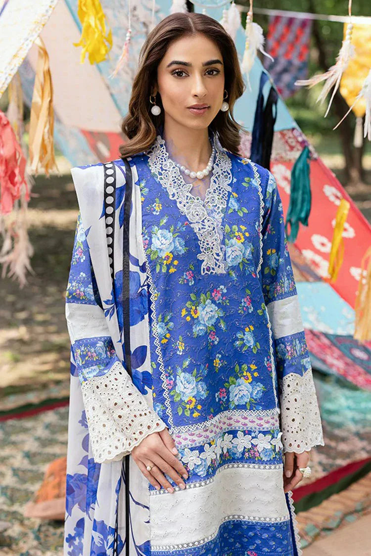 Picture of Rajbari - Schiffli Printkari Exclusive Lawn Collection - Schiffli Printkari-06 - Unstitched - Available at Raja Sahib
