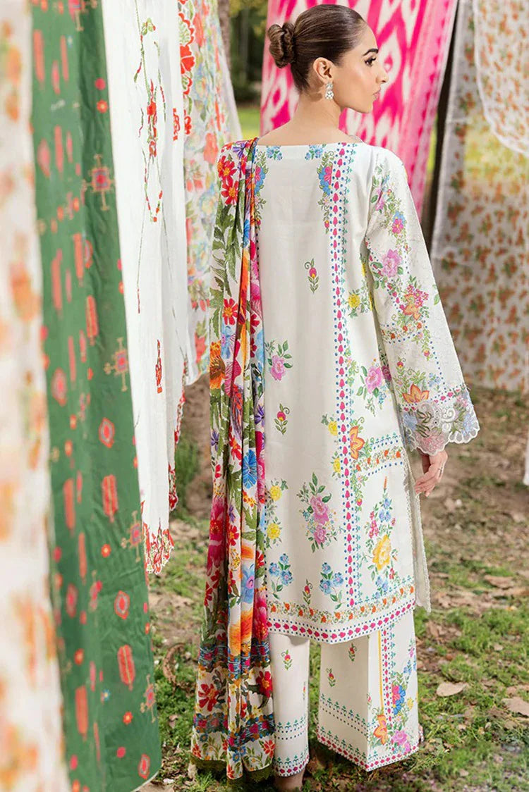 Picture of Rajbari - Schiffli Printkari Exclusive Lawn Collection - Schiffli Printkari-08 - Unstitched - Available at Raja Sahib