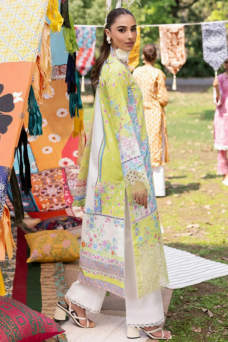 Picture of Rajbari - Schiffli Printkari Exclusive Lawn Collection - Schiffli Printkari-09 - Unstitched - Available at Raja Sahib