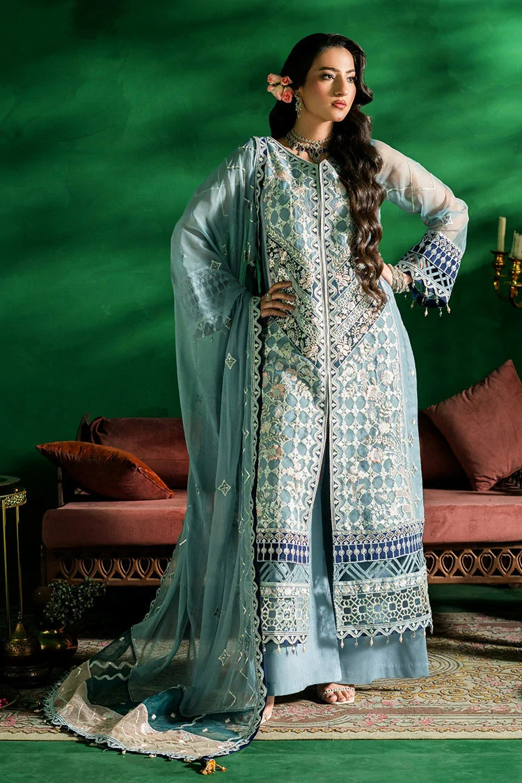 Picture of Zebtan - Farmaish Embroidered Chiffon Collection Vol 8 - FC-10 - Unstitched - Available at Raja Sahib