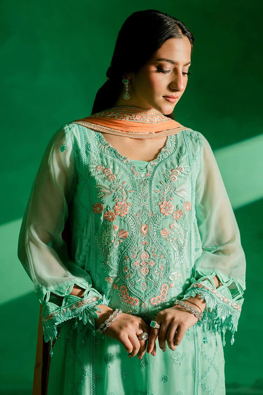 Picture of Zebtan - Farmaish Embroidered Chiffon Collection Vol 8 - FC-02 - Unstitched - Available at Raja Sahib